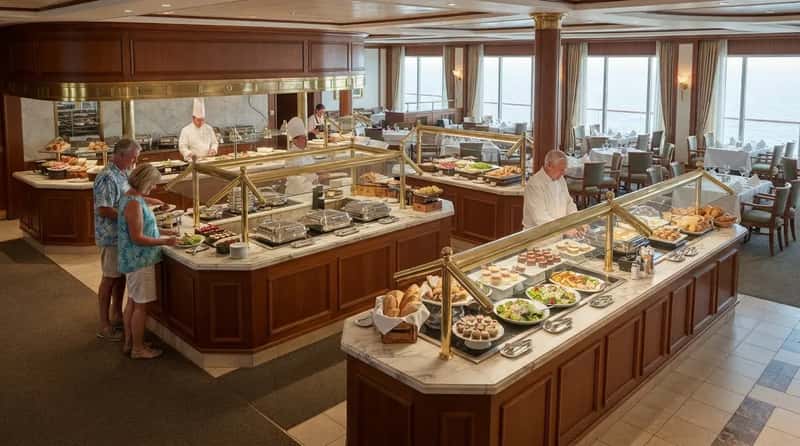 #12 - Cunard Kings Court: Old-School Buffet, Quiet Rhythm (Image Credits: Gemini)