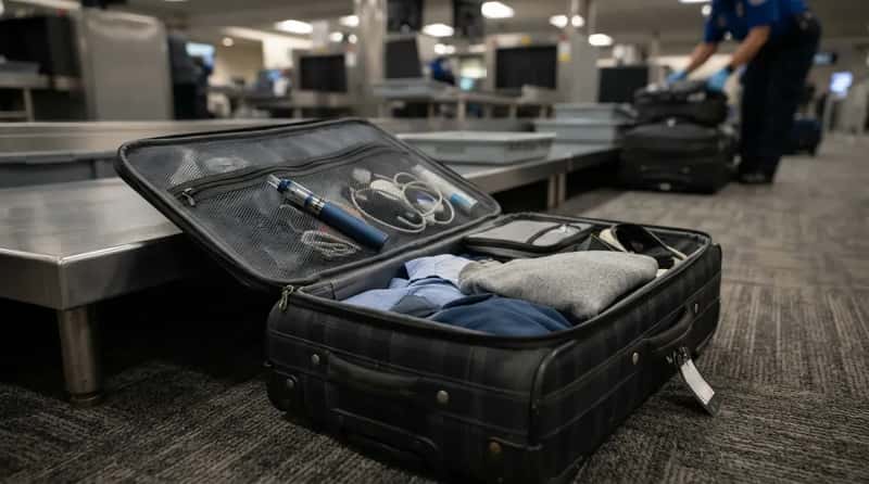 #11 - The Vape Pen Tucked Into Suitcase Pockets (Image Credits: Gemini)