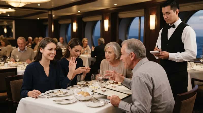 #17 - Pressuring a Tablemate Into Ordering Dessert They Don't Want (Image Credits: Gemini)