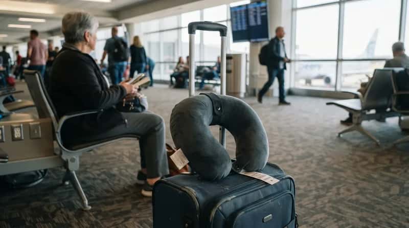 11. The Brand-New Neck Pillow That Never Leaves the Carry-On (Image Credits: Gemini)