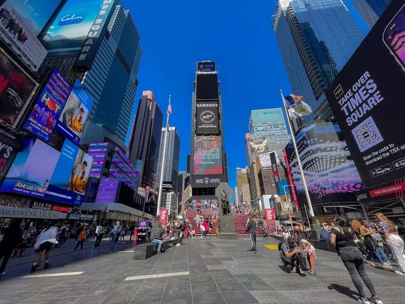 1. Times Square, New York City (Image Credits: Unsplash)