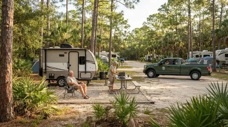 #8 - Florida Halves the Campsite Fee at 65, But Only for Residents (Image Credits: Gemini)