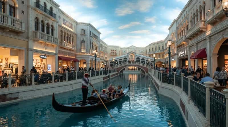#5 - The Venetian's Canals Are Indoors and the Sky Is Painted (Image Credits: Gemini)