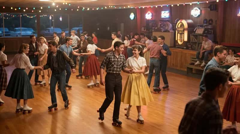 #6 - Roller Rinks and Sock Hops That Doubled as Courtship (Image Credits: Gemini)