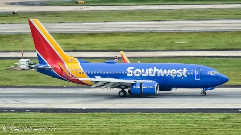 1. Southwest Airlines - The Punctuality Powerhouse (Colin Brown Photography, Flickr, CC BY 2.0)
