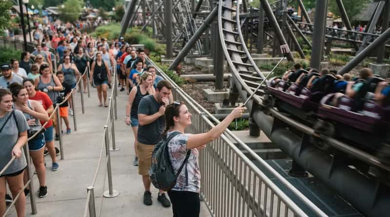 #16 - Waving a Selfie Stick Anywhere Near Moving Machinery (Image Credits: Gemini)