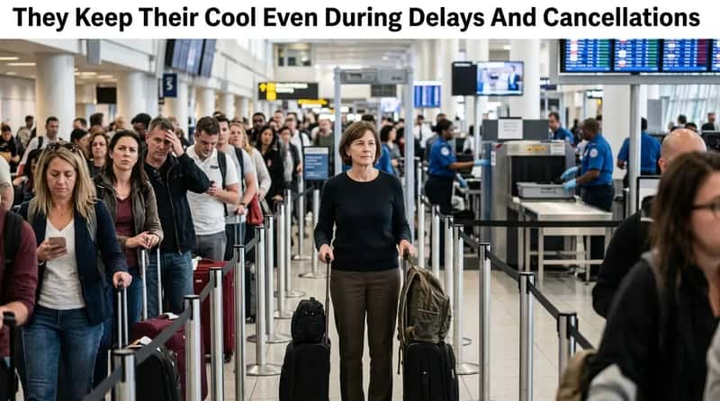 #4 - They Keep Their Cool Even During Delays And Cancellations (Image Credits: Gemini)