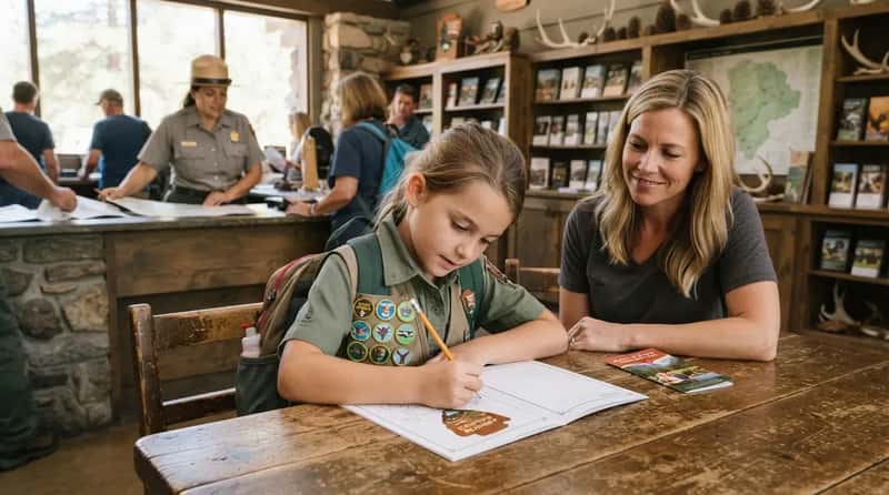 #3 - They Bring Kids Who Already Know the Junior Ranger Routine (Image Credits: Gemini)