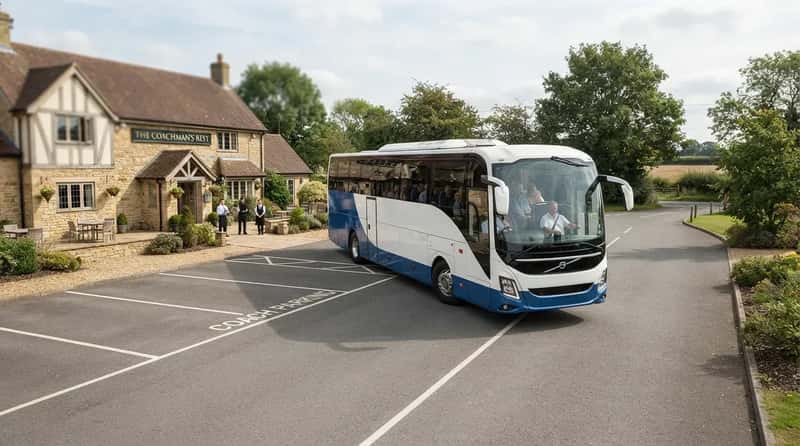 #18 - The First Question Isn't About Food. It's Where a Giant Coach Can Park (Image Credits: Gemini)