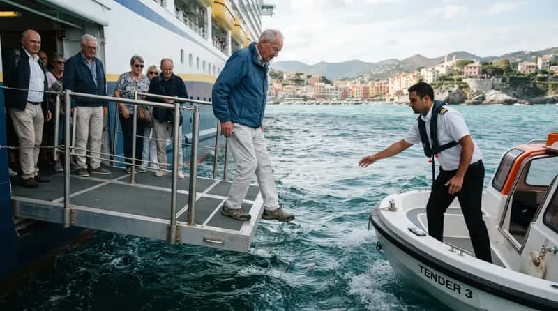 #14 - The Foot-Wide Gap on the Tender Boat Is a Bigger Deal at 60 Than You Think (Image Credits: Gemini)