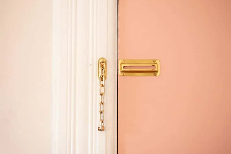 1. The door, locks, and window latches (Image Credits: Unsplash)