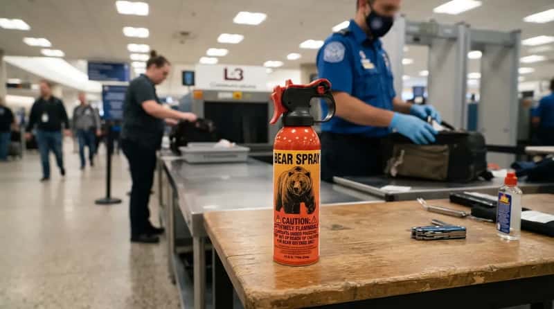 #26 - Bear Spray and Oversized Aerosol Cans (Image Credits: Gemini)