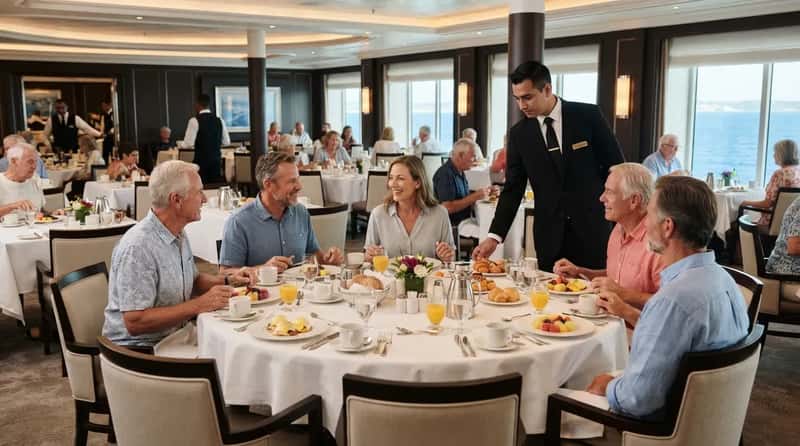 #10 - The Breakfast Table Where the Head Waiter Decides You're Social (Image Credits: Gemini)