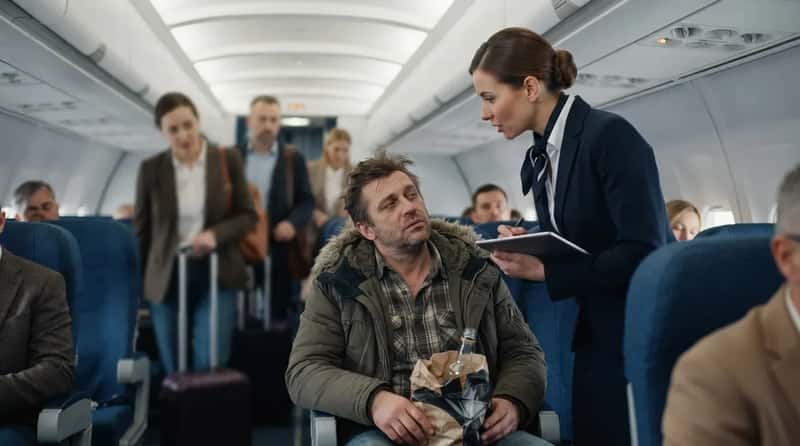 #13 - The Passenger Who Boarded a Little Too Relaxed (Image Credits: Gemini)