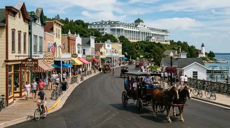 #3 – Mackinac Island, Michigan: Where Cars Are Still Banned (Image Credits: Gemini)