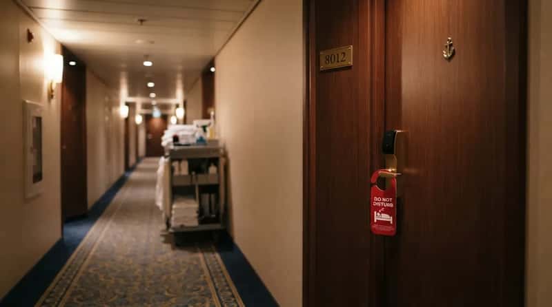 #25 - Leaving the Do-Not-Disturb Sign Up All Day, Then Complaining Nothing Got Cleaned (Image Credits: Gemini)
