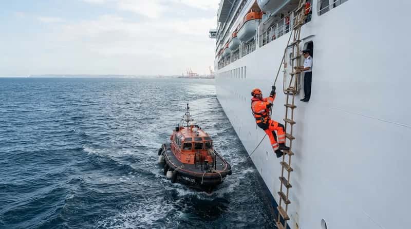 #15 - That Boat Racing at Your Ship Isn't Security. It's the Most Important Boarding of the Day. (Image Credits: Gemini)
