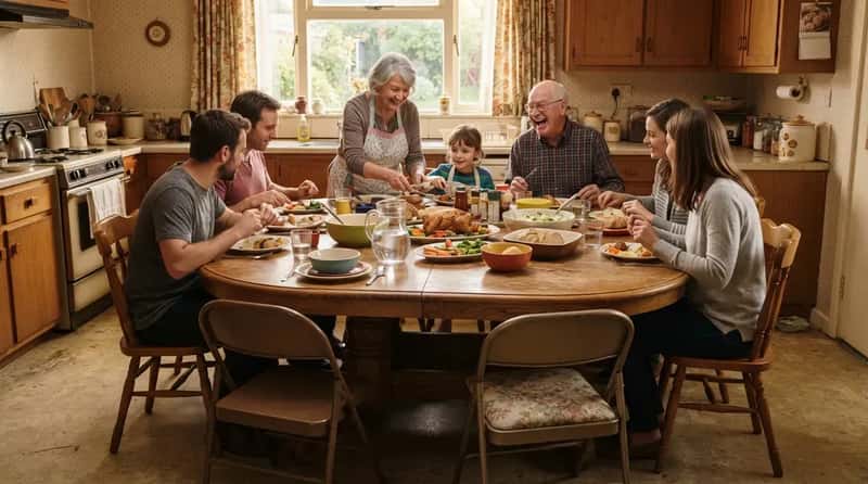 #11 - A Kitchen Table Big Enough for "One More" (Image Credits: Gemini)