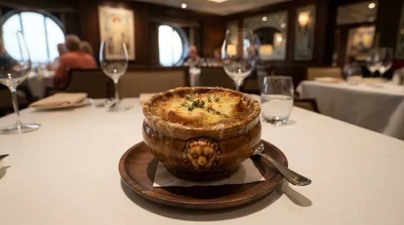 #11 - French Onion Soup: Lost as a Nightly Staple, Found at a Fancier Venue (Image Credits: Gemini)