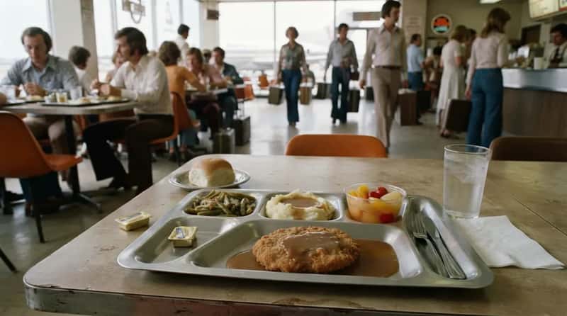 #9 - TV Dinner-Style Trays for Time-Crunched Travelers (Image Credits: Gemini)