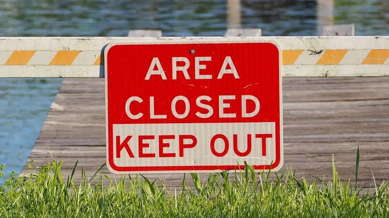 Entering Closed or Restricted Areas (Image Credits: Pixabay)