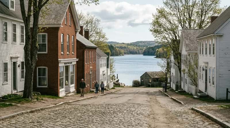 #23 – Wiscasset, Maine: The Town That Forgot to Change (Image Credits: Gemini)
