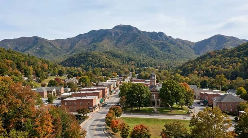 #11 - Burnsville: Surrounded by the Highest Peaks East of the Rockies (Image Credits: Gemini)