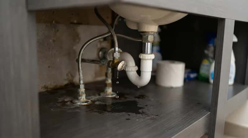 #1 - The Small Leak Under the Kitchen or Bathroom Sink (Image Credits: Gemini)