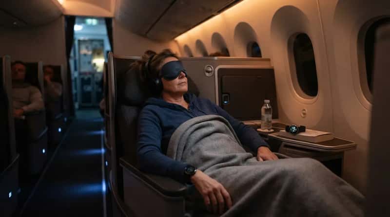 17. They Split Sleep Into Cycles on Ultra-Long-Haul Routes (Image Credits: Gemini)