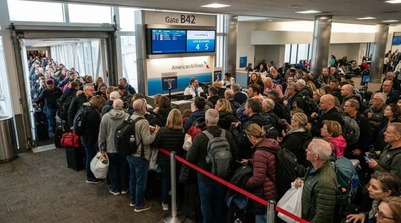 #1 - Crowding the Gate Before Your Boarding Group Is Called (Image Credits: Gemini)