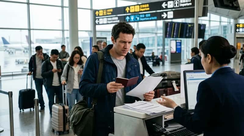2. Assuming a passport alone covers every destination's entry rules (Image Credits: Gemini)