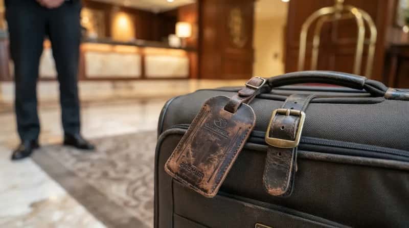 #16 - The Luggage Tag That Tells Its Own Story (Image Credits: Gemini)