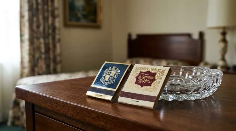 #16 - Complimentary Branded Matchbooks at Every Turn (Image Credits: Gemini)