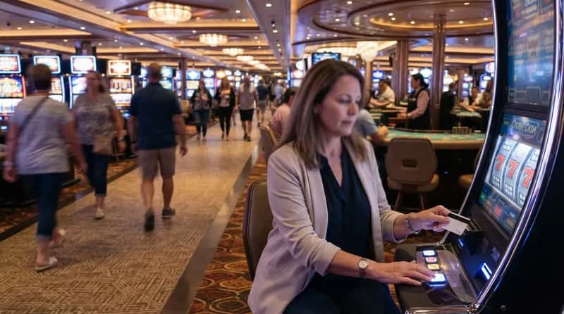 #3 - The Casino's Pre-Loaded "Cruise Cash" Card (Image Credits: Gemini)