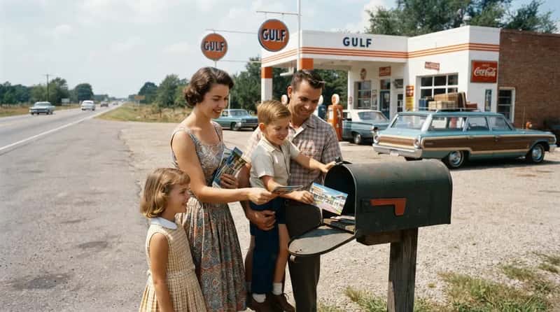 #15 - Mailing a Postcard Instead of Texting a Photo (Image Credits: Gemini)