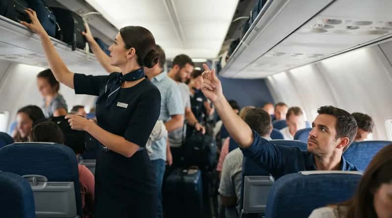 #9 - Snapping Fingers or Waving Crew Down During Boarding (Image Credits: Gemini)