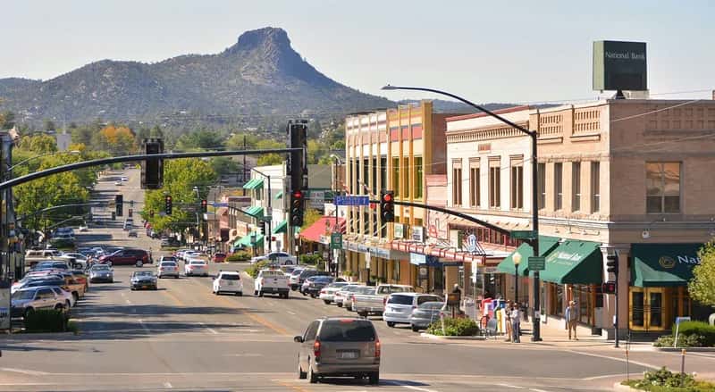 Prescott, Arizona: Mild Seasons, Manageable Scale (M McBey, Flickr, CC BY 2.0)