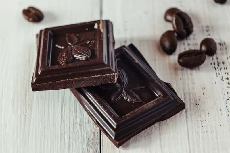 8. Dark chocolate in moderation (Image Credits: Unsplash)