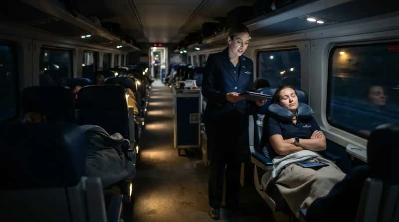 #12 - Coach Attendants Secretly Trade Shifts to Split the Fatigue (Image Credits: Gemini)