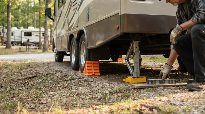 #10 - Chocks and Leveling Before Anything Else (Image Credits: Gemini)