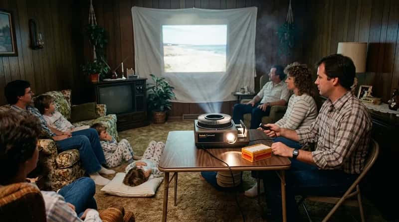 #2 - The Post-Vacation Slide Show Setup (Image Credits: Gemini)
