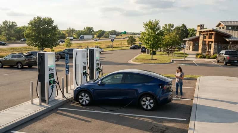 7. Plug In at a Charger That Almost Wasn't Allowed to Exist (Image Credits: Gemini)