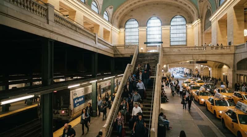 #4 - Grand Central Terminal: 44 Platforms and a Street Far Above Your Train (Image Credits: Gemini)