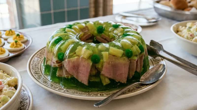 #25 - Ham Encased in Lime Gelatin (Image Credits: Gemini)