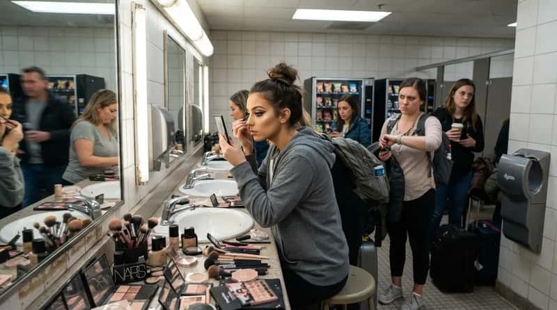 #25 - The Full Glam Session in the Mirror (Image Credits: Gemini)