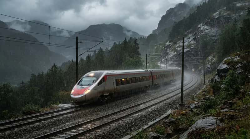 #12 - Bad Weather Plays by Different Rules on the Rails (Image Credits: Gemini)