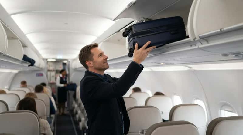 #9 - They Board Early, Because Bin Space Is the Real Competition (Image Credits: Gemini)