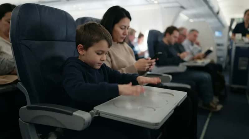 #25 - Letting the Tray Table Become a Drum Kit (Image Credits: Gemini)