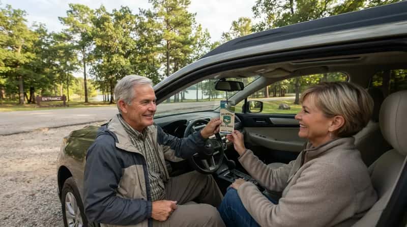 #11 - Oklahoma's Free Parking Pass Covers Your Spouse Too (Image Credits: Gemini)