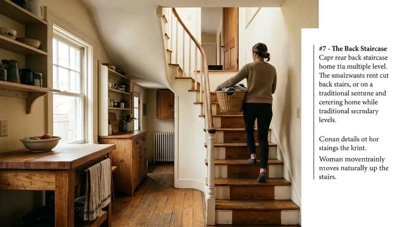 #7 - The Back Staircase (Image Credits: Gemini)